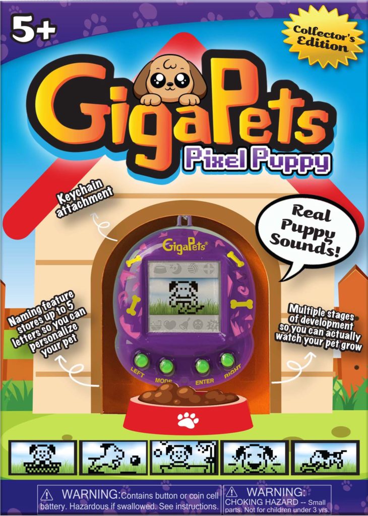 Giga Pets Trolls Virtual Pet Electronic Toy Purple 